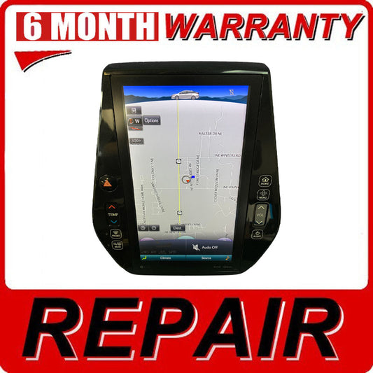 Repair Your 2017 - 2022 Toyota Prius OEM Navigation Display Touch Screen Repair Service