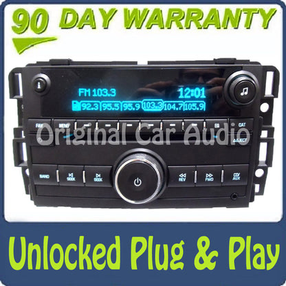 Unlocked 2007 - 2012 CHEVY GMC OEM AM FM Radio MP3 CD Player AUX Stereo Receiver