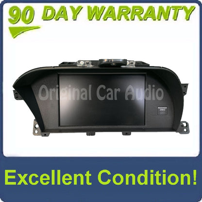 2016 - 2017 Honda Accord OEM Media Information 8" Upper Display Screen