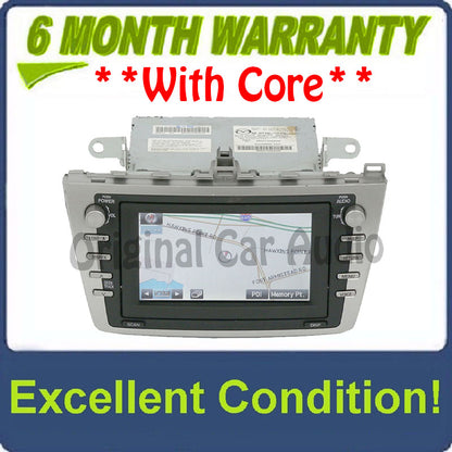 2011-2013 Display OEM Mazda 6 Navigation System GPS Radio Stereo  Receiver 6 CD player GEJ2-66-DV0A