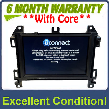 19-20 Jeep Wrangler XM Radio 7"" Touch-screen Uconnect VP2_7 JL NA SXM