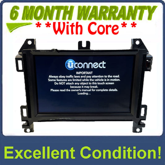 19-20 Jeep Wrangler XM Radio 7"" Touch-screen Uconnect VP2_7 JL NA SXM
