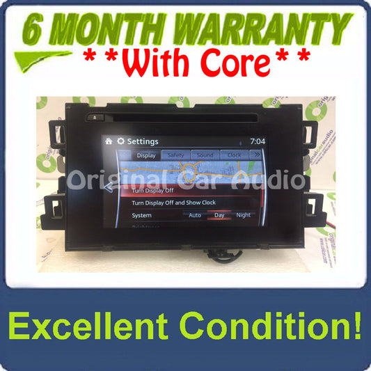 2016 Mazda CX-5 OEM Display Screen and AM FM Radio Tuner Module Receiver