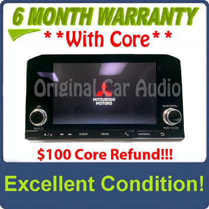 2022 - 2023 Mitsubishi Outlander OEM 9" Touch Screen MultiMedia Apple Car Play Android Auto Radio Receiver