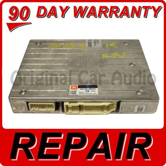Repair Service 2015 Toyota Camry JBL GreenEdge Amplifier Factory Amp OEM