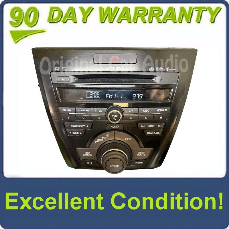 2013 - 2015 Acura ILX with factory navigation, Radio Stereo Receiver CD player
