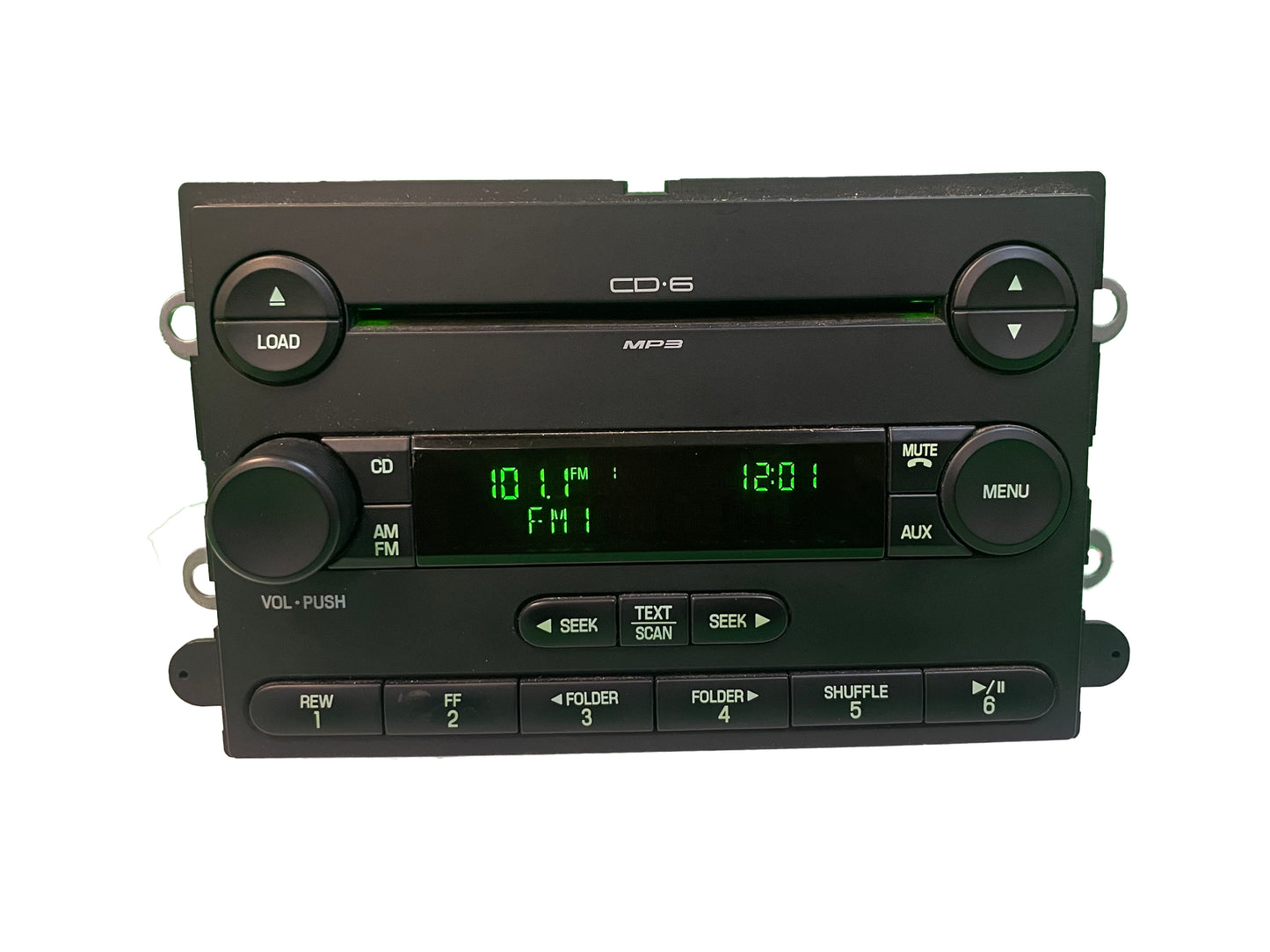 2007 Ford FREESTYLE 500 FIVE-HUNDRED Mercury MARINER MONTEGO OEM AM FM Radio AUX MP3 6 Disc CD Changer Player Stereo Receiver