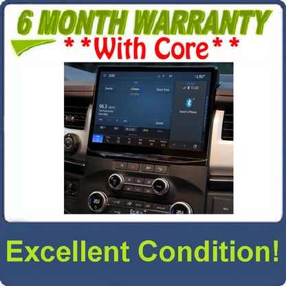 2022 - 2023 Ford Expedition OEM 12' Media Radio Display Touch Screen