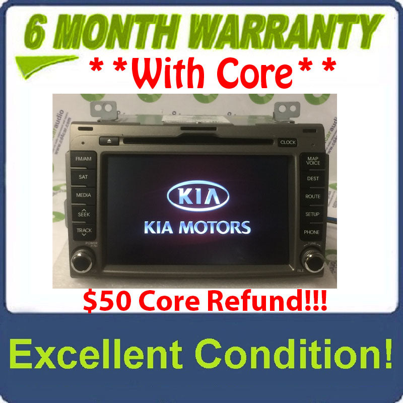 2010 - 2013 Kia Sportage OEM Navigation Radio Sat CD Player Receiver