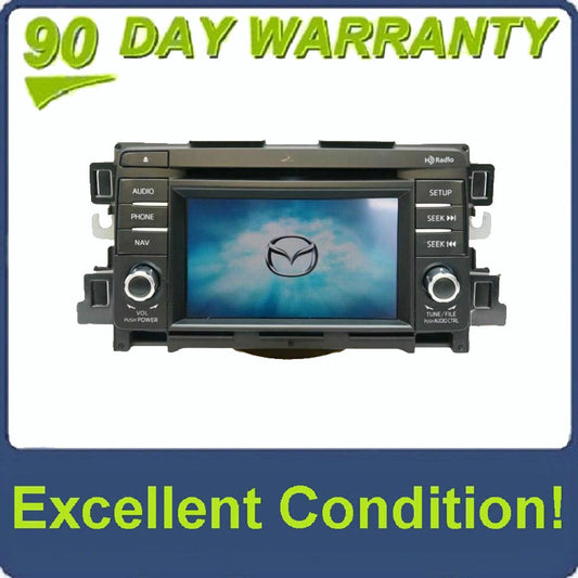 14-16 Mazda6 radio CD Touchscreen Navigation Radio OEM GJS1 66 DV0C