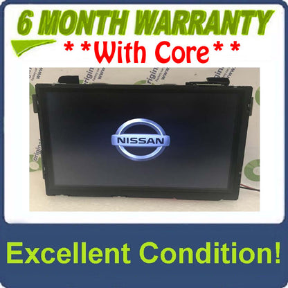 2017 - 2022 Nissan Pathfinder Armada OEM Navigation Touch Screen Multimedia Info Display