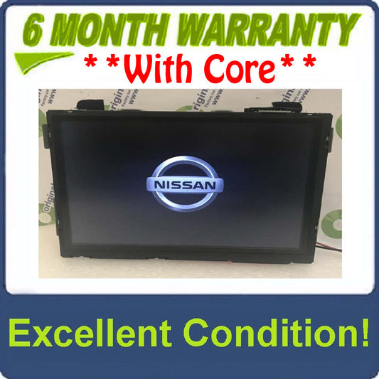 2017 - 2022 Nissan Pathfinder Armada OEM Navigation Touch Screen Multimedia Info Display