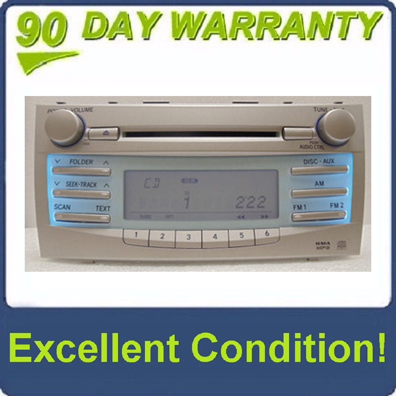 2007 - 2011 Toyota Camry OEM AM FM Radio CD Player Receiver 11832