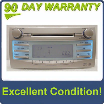2007 - 2011 Toyota Camry OEM AM FM Radio CD Player Receiver 11832