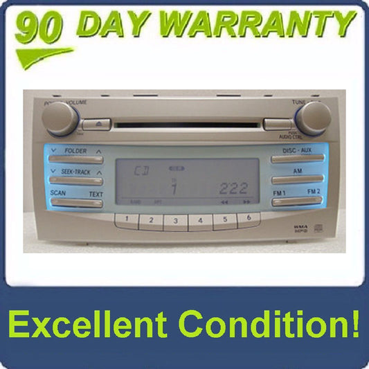 2007 - 2011 Toyota Camry OEM AM FM Radio CD Player Receiver 11832