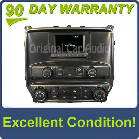 2014 - 2017 Chevrolet GMC Silverado Sierra OEM Radio Control Panel Display Screen