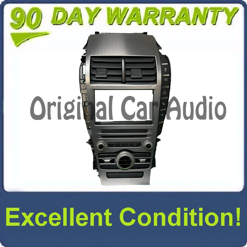 2017 - 2020 Lincoln MKZ OEM Dual Zone Climate Park Assist Radio Control Panel With Heated Seats