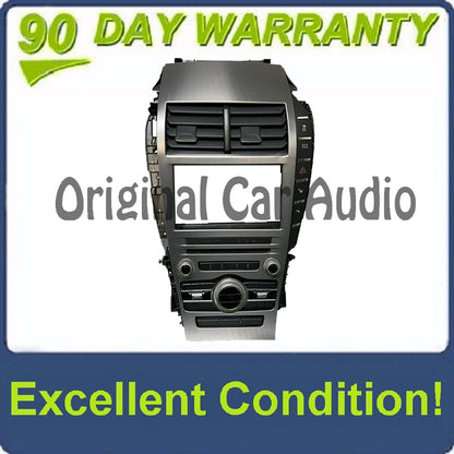 2017 - 2020 Lincoln MKZ OEM Dual Zone Climate Park Assist Radio Control Panel With Heated Seats