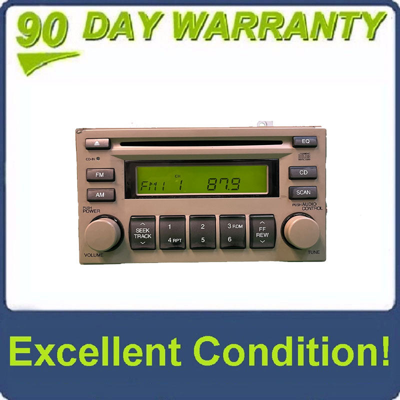 2005 - 2010 Hyundai Kia OEM AM FM Radio Stereo CD Player Receiver Tan