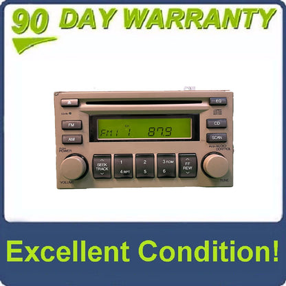 2005 - 2010 Hyundai Kia OEM AM FM Radio Stereo CD Player Receiver Tan