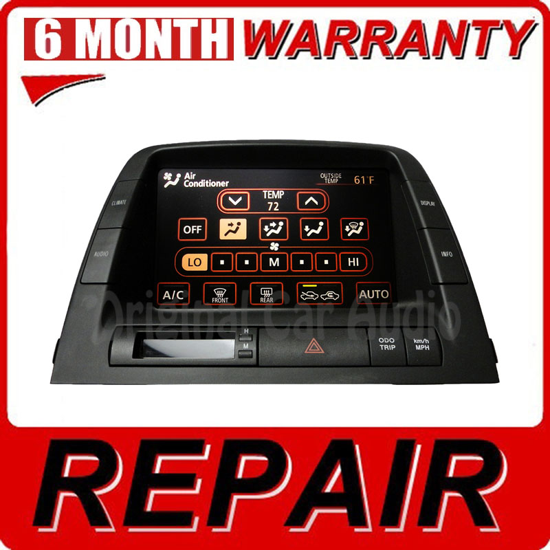REPAIR YOUR 2004 - 2009 Toyota Prius OEM Information Energy Center Mainboard REPAIR SERVICE