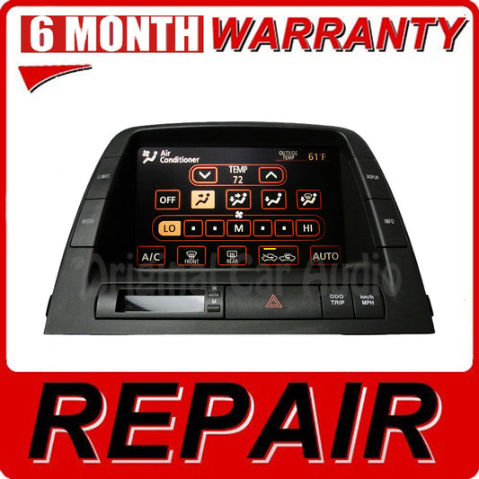 REPAIR YOUR 2004 - 2009 Toyota Prius OEM Information Energy Center Mainboard REPAIR SERVICE