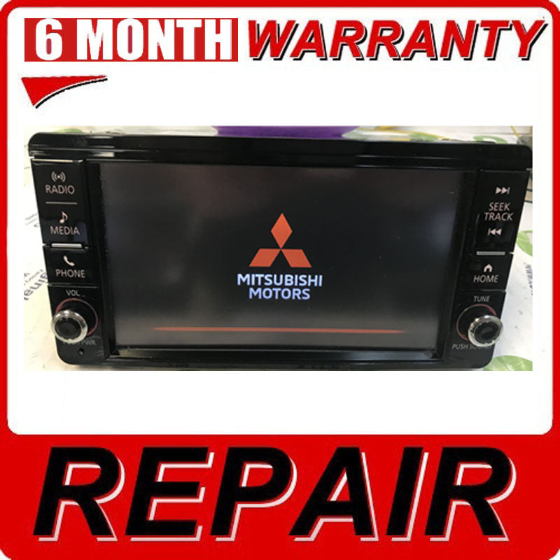 Repair 2020 - 2021 Mitsubishi Eclipse Cross Mirage G4 Outlander Sport OEM Screen Repair Only