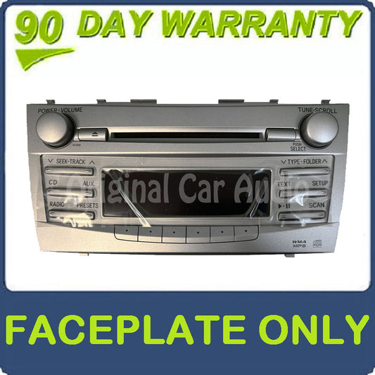 NEW Replacement 2007 - 2011 Toyota Camry OEM Radio Faceplate Only A51888