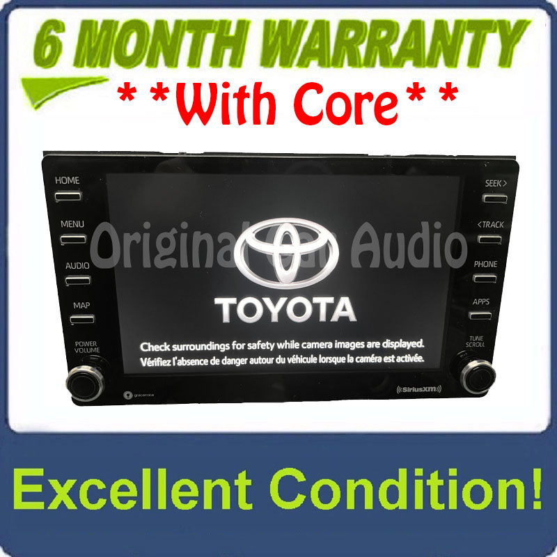 2020 - 2023 Toyota Corolla OEM Gracenote Navigation Bluetooth Multi Media Touch Screen XM Radio Receiver