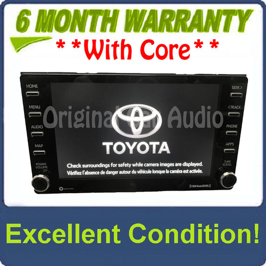 2020 - 2023 Toyota Corolla OEM Gracenote Navigation Bluetooth Multi Media Touch Screen XM Radio Receiver