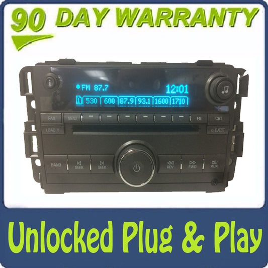 UNLOCKED BLEMISHED 2006 - 2010 Buick Lucerne OEM AM FM 6 CD Radio Receiver Player