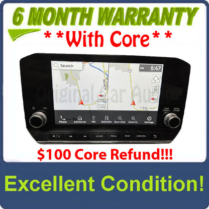 2022 - 2023 Mitsubishi Outlander OEM 9" Touch Screen Navigation Multi Media Apple Car Play Android Auto Radio Receiver