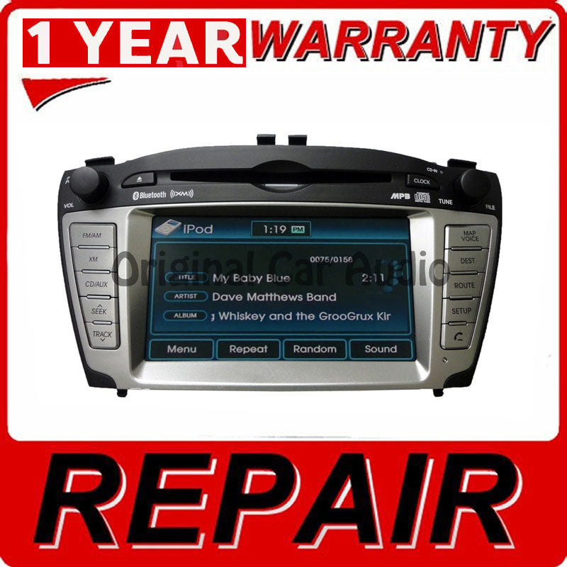 REPAIR YOUR 2009 - 2014 HYUNDAI Genesis Tucson OEM Radio MP3 CD Player XM Stereo Navigation Mainboard Replacement