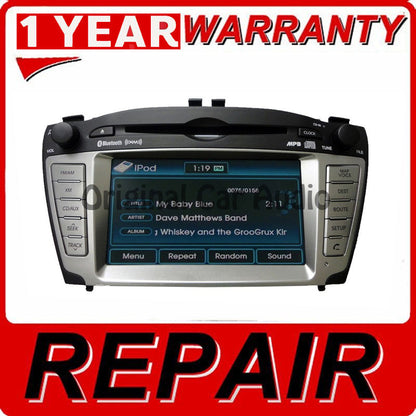 REPAIR YOUR 2009 - 2014 HYUNDAI Genesis Tucson OEM Radio MP3 CD Player XM Stereo Navigation Mainboard Replacement