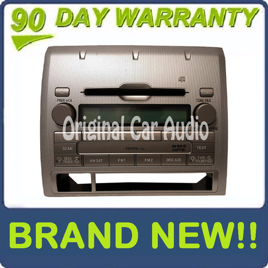 2005 - 2011 New Toyota Tacoma Satellite Radio MP3 6 Disc CD Changer A518A8