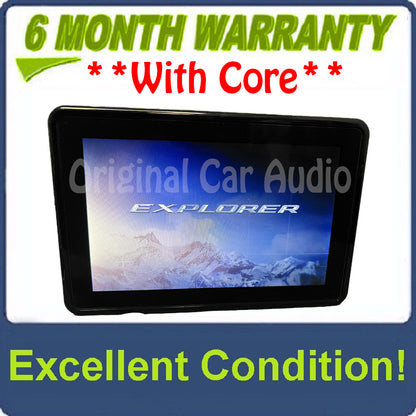 2020 - 2022 Ford Explorer OEM Sync 3 8" FDIM Radio Information Touch Screen Display Monitor ONLY