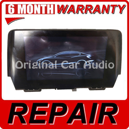 REPAIR 2016 - 2020 Mazda 6 CX-5 CX-3 CX-9 OEM Radio Display Screen Repair