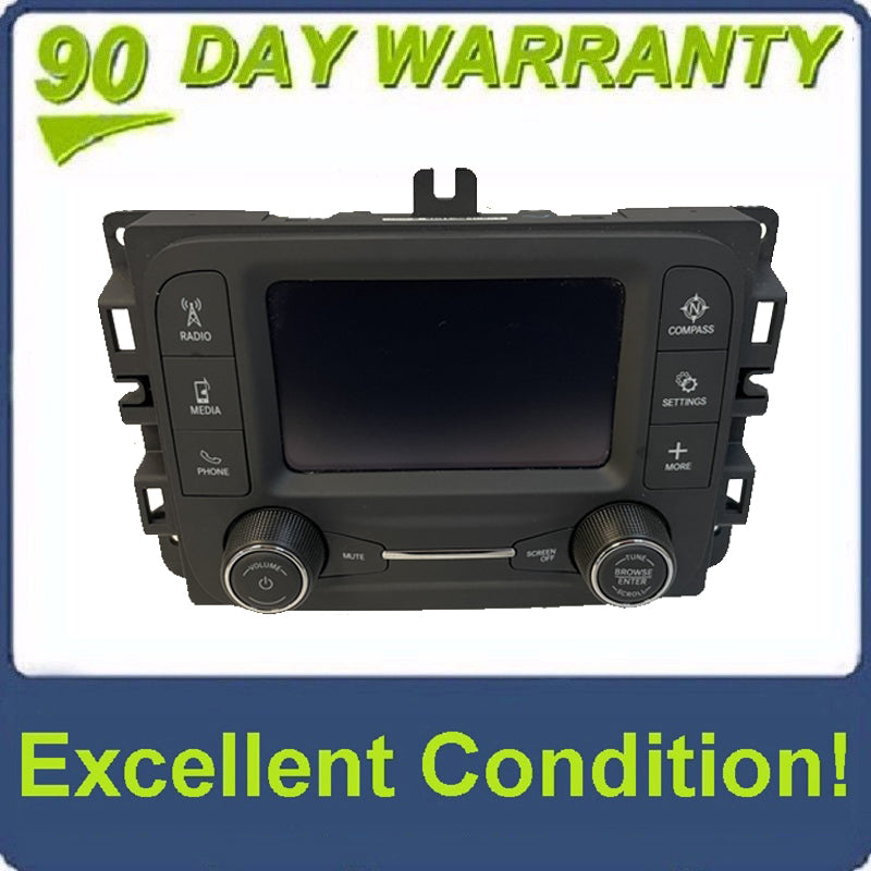 2019 - 2020 Dodge Ram 2500/3500 AM FM XM Uconnect 5" Touch Screen Display and receiver