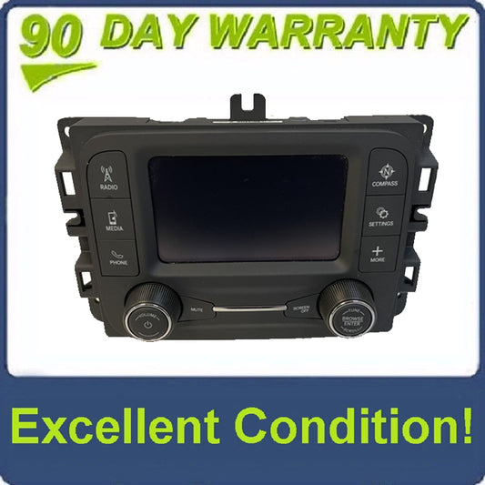 2019 - 2020 Dodge Ram 2500/3500 AM FM XM Uconnect 5" Touch Screen Display and receiver