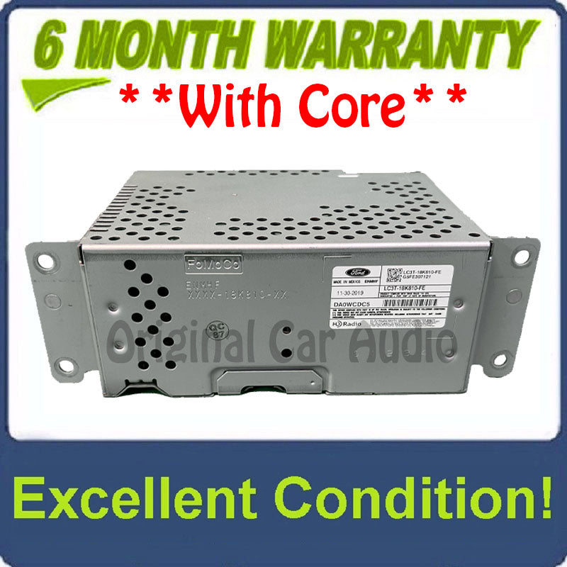 2019 - 2021 FORD F250 F350 F450 OEM Satellite AM FM HD Audio Radio Receiver