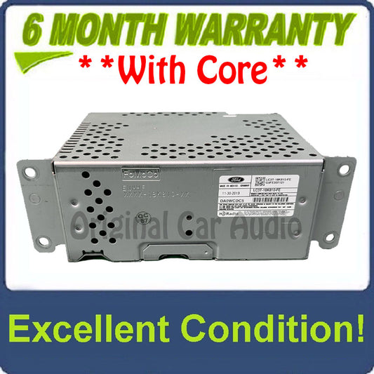 2019 - 2021 FORD F250 F350 F450 OEM Satellite AM FM HD Audio Radio Receiver