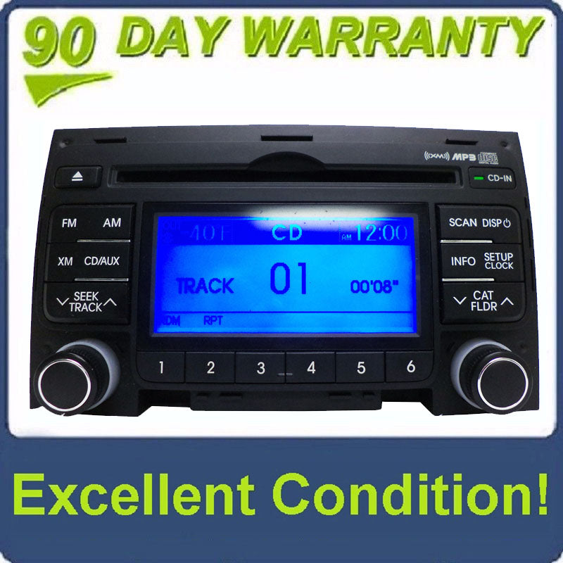 2009 - 2012 Hyundai ELANTRA Wagon XM Satellite MP3 AM FM Radio CD Player Receiver
