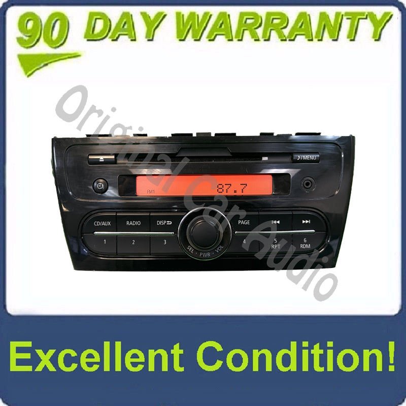 2014 - 2015 Mitsubishi Mirage OEM Single CD Player AM FM Aux Radio Receiver