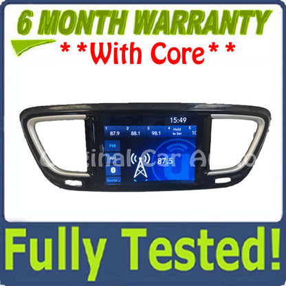 Blemished 2017 - 2020 Chrysler Pacifica Voyager OEM JB2 Radio Touch Screen Display Monitor ONLY