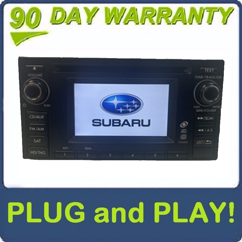 2013 Subaru Forester OEM AM FM Radio MP3 Player Single-Disc CD Player
