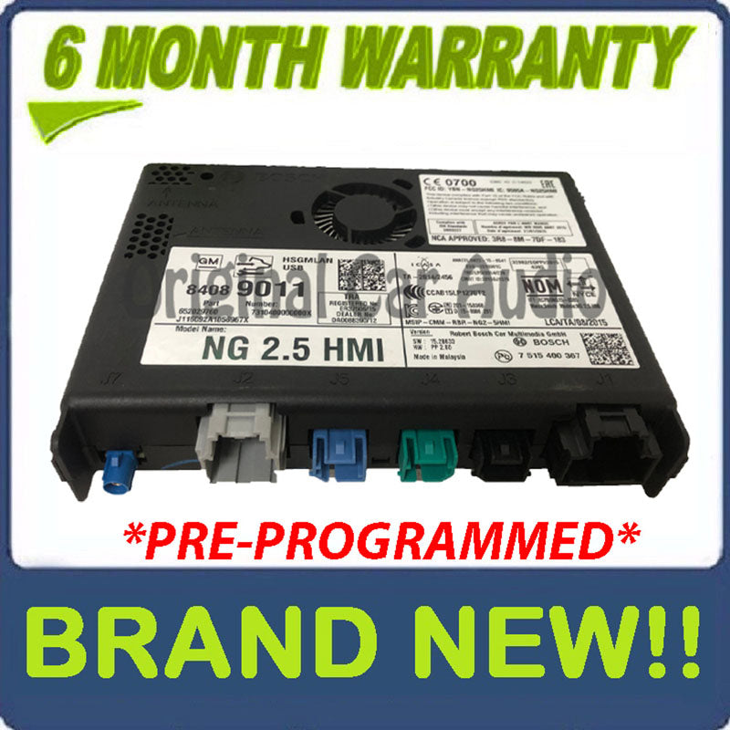 NEW PRE-PROGRAMMED 2016 - 2020 Buick Chevrolet GMC Cadillac OEM Navigation Human Interface Module NG 2.5 HMI
