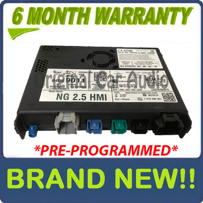 NEW PRE-PROGRAMMED 2016 - 2020 Buick Chevrolet GMC Cadillac OEM Navigation Human Interface Module NG 2.5 HMI