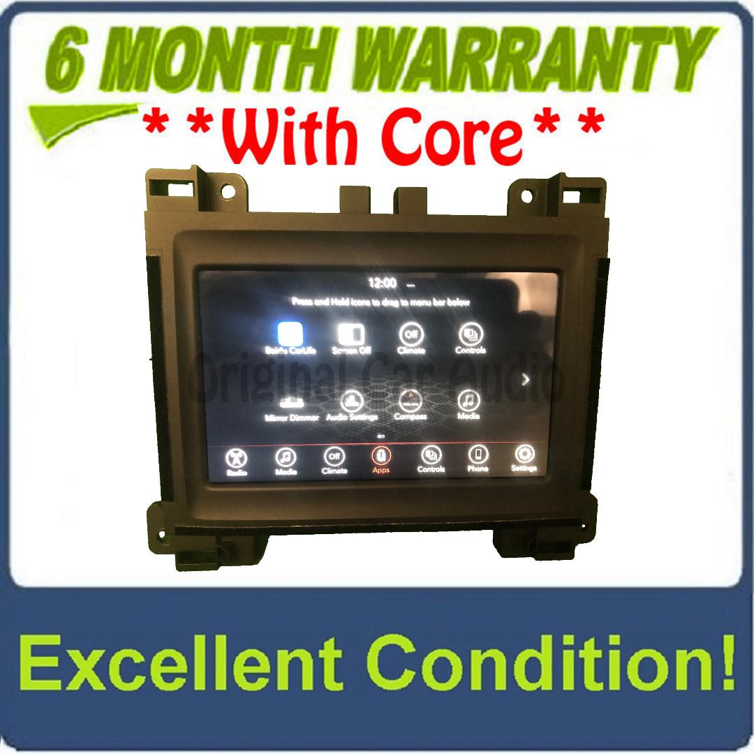 2018 - 2023 Dodge Charger Challenger OEM VP2 7" UCG Touch Screen Multi Media XM Sat Radio Receiver