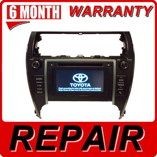 REPAIR 2014 2015 2016 2017 Toyota Camry Screen Replacement REPAIR