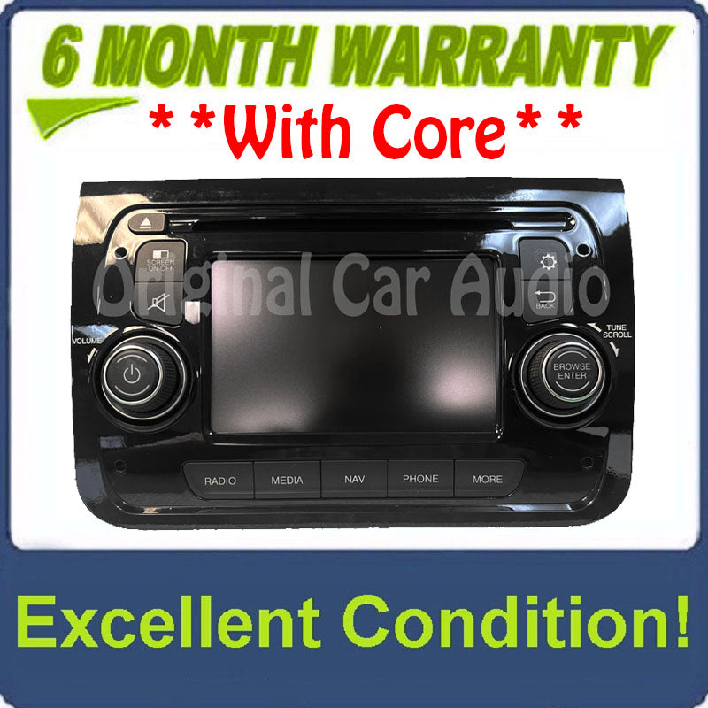 2014 - 2017 Ram Dodge ProMaster OEM VP2 Navigation Touch Screen Single CD AM FM SAT Radio Media Receiver